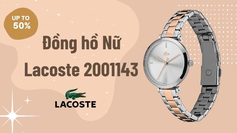 Đồng hồ sở hữu vẻ ngoài sang trọng, tinh tế